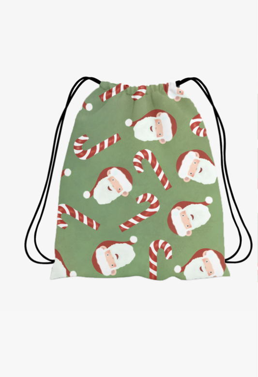 Drawstring Bag - Santa